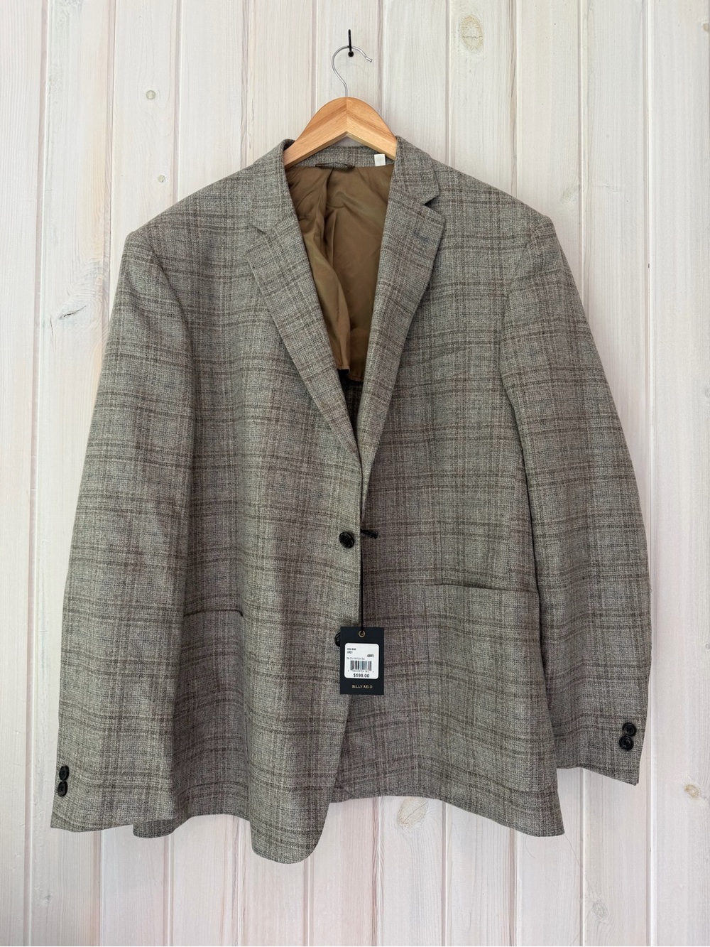Men’s Grey Billy Reid Blazer 48R